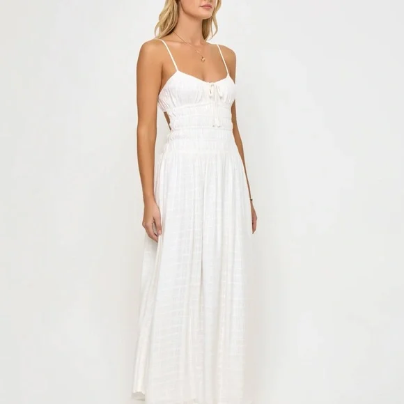 L*Space Tala White Maxi Dress - Picture 1 of 7